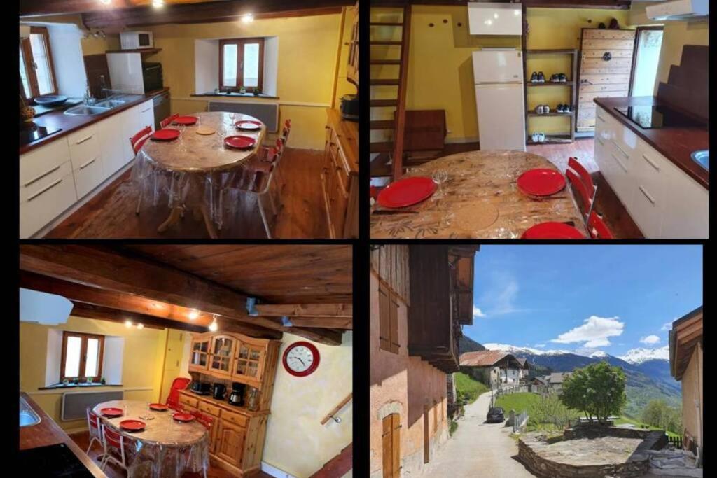 Maison Individuelle Chaleureuse Au Calme Bourg-Saint-Maurice Exteriér fotografie